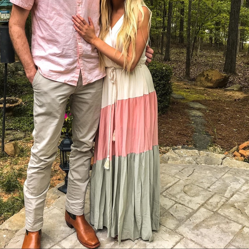 Women’s long maxi dress from American Threads- worn once for Easter!